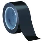 List 471 2" x 36 yds Vinyl Tape - Black - Grade Industrial Supply