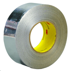 List 3380 2-1/2" x 60 ydsAluminum Foil Tape - Silver - Grade Industrial Supply