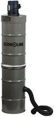 Econoline - 1/2 hp, 150 CFM Sandblaster Dust Collector - 65" High x 15" Diam - Grade Industrial Supply