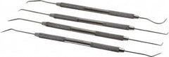 Value Collection - 4 Piece Precision Probe Set - Stainless Steel - Grade Industrial Supply