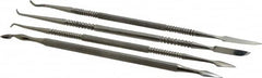 Value Collection - 4 Piece Carver Set - Stainless Steel - Grade Industrial Supply