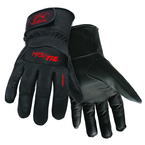 Medium --Ironflex TIG Gloves - Grain Kidskin Palm - Breathable Nomex back -Adjustable elastic cuff - Sewn with Kevlar thread - Grade Industrial Supply