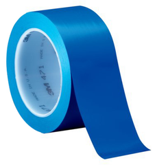 List 471 4" x 36 ydsVinyl Tape - Blue - Grade Industrial Supply