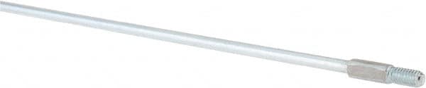 Value Collection - 24" Long x 1/4" Rod Diam, Tube Brush Extension Rod - 5/16-18 Male Thread - Grade Industrial Supply