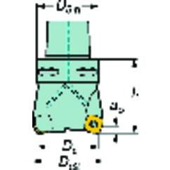 R365-063C6-S15M CoroMill 365 Multi Edge Face Mill - Grade Industrial Supply