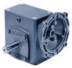 Boston Gear - 1-3/4 Centerline Distance, 15:1, 117 RPM Output,, Speed Reducer - Single Shaft Left, 56C NEMA - Grade Industrial Supply