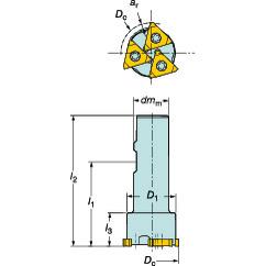 A328-044B19-13M Grooving Cutter - Grade Industrial Supply