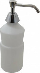 Value Collection - 34 oz Liquid Soap Dispenser Hardware - Plastic, Hanging, Chrome - Grade Industrial Supply