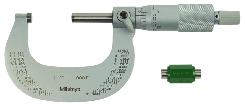 1-2" MICROMETER - Grade Industrial Supply