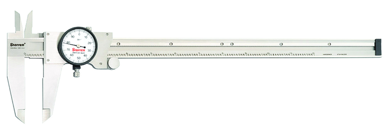 #120-12 - 0 - 12'' Measuring Range (.001 Grad.) - Dial Caliper - Grade Industrial Supply