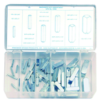 58 Pc. Machinery Key Assortment - Grade Industrial Supply