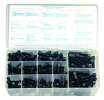 190 Pc. Socket Head Cap Screw Assortment - Grade Industrial Supply