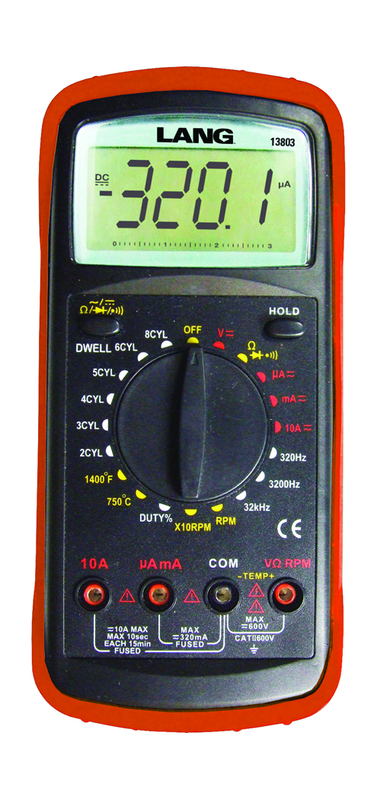 #13803 - Measures ACV/DCA - ACA/DCA - Digital Multimeter - Grade Industrial Supply