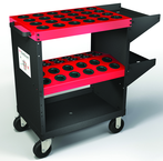 48 Slot - HSK 63A Toolscoot Cart - Grade Industrial Supply