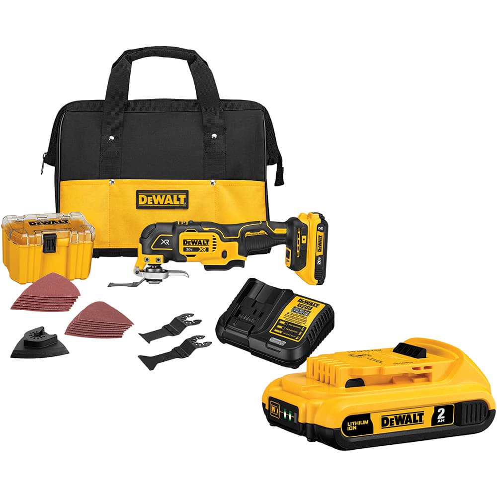 DeWALT - Rotary & Multi-Tools Type: Oscillating Tool Kit Type of Power: Cordless - Grade Industrial Supply