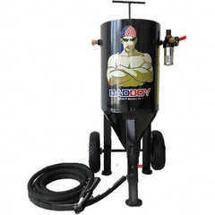 BadBoy Blasters - Portable Sandblasters Tank Height (Inch): 32 Overall Depth (Inch): 15 - Grade Industrial Supply