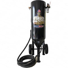 BadBoy Blasters - Portable Sandblasters Tank Height (Inch): 41 Overall Depth (Inch): 15 - Grade Industrial Supply