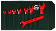 Insulated Open End Inch Wrench 8 Piece Set Includes: 5/16" - 3/4" In Canvas Pouch - Grade Industrial Supply