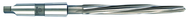 1-1/8 Dia-HSS-3MT Taper Shank Left Hand Spiral/Right Hand Cut Bridge Reamer - Grade Industrial Supply