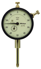 1" Total Range - 0-50-0 Dial Reading - AGD 2 Dial Indicator - Grade Industrial Supply