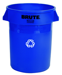 32 Gallon Brute Recycling Container Without Lid - Grade Industrial Supply