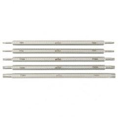 DRIVE-LOC VI SEC TORX 5PC BLADE SET - Grade Industrial Supply