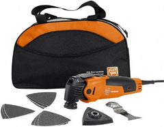 Fein - 120 Volt Electric Multi-Tool Kit - 10,000 to 19,500 RPM, 3 Amps - Grade Industrial Supply