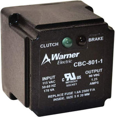 Warner Electric - Octal Socket Clutch Power Supply - For Use with Any 90V Clutch or Brake - Grade Industrial Supply