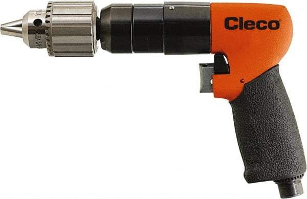 Cleco - 1/2" Keyed Chuck - Pistol Grip Handle, 1,200 RPM, 0.2 LPS, 25 CFM, 1.2 hp, 90 psi - Grade Industrial Supply