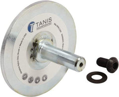 Tanis - 1/4" Arbor Hole to 3/4" Shank Diam Drive Arbor - For 10, 12 & 14" Tanis Disc Brushes, Flow Through Spindle - Grade Industrial Supply