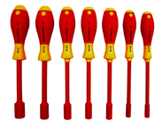 Insulated Nut Driver Metric Set Includes: 5.0 - 13.0mm. 7 Pieces - Grade Industrial Supply