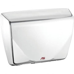 ASI-American Specialties, Inc. - 2200 Watt White Finish Electric Hand Dryer - 100-240 Volts, 18.3 Amps, 14-7/16" Wide x 10-13/16" High x 3-15/16" Deep - Grade Industrial Supply