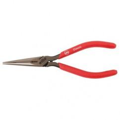 6.3" LONG NOSE PLIER W/SPRING - Grade Industrial Supply