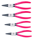 Wiha Straight Internal Retaining Ring Plier Set -- 4 Pieces -- Includes: Tips: .035; .050; .070; & .090" - Grade Industrial Supply