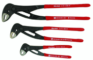 3 Pc. Set Soft Grip Adjustable Pliers Box Type - Grade Industrial Supply