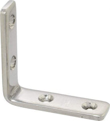 Sugatsune - 1-13/16" Long x 1/2" Wide, 18-8 Stainless Steel, Corner Brackets - Grade Industrial Supply