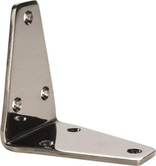 Sugatsune - 3-5/32" Long x 1-31/32" Wide, 18-8 Stainless Steel, Wide Corner Brackets - Grade Industrial Supply