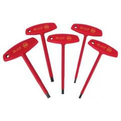 5PC INSULATED T-HANDLE HEX SET-MM - Grade Industrial Supply