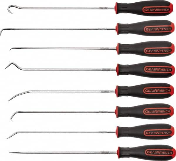 GearWrench - 8 Piece Hook & Pick Set - Dual Composite - Grade Industrial Supply