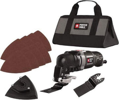 Porter-Cable - 120 Volt Electric Multi-Tool Kit - 10,000 to 22,000 RPM, 3 Amps - Grade Industrial Supply