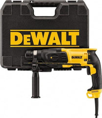 DeWALT - 120 Volt 1" SDS Chuck Electric Rotary Hammer - 0 to 5,500 BPM, 0 to 1,500 RPM, Reversible - Grade Industrial Supply