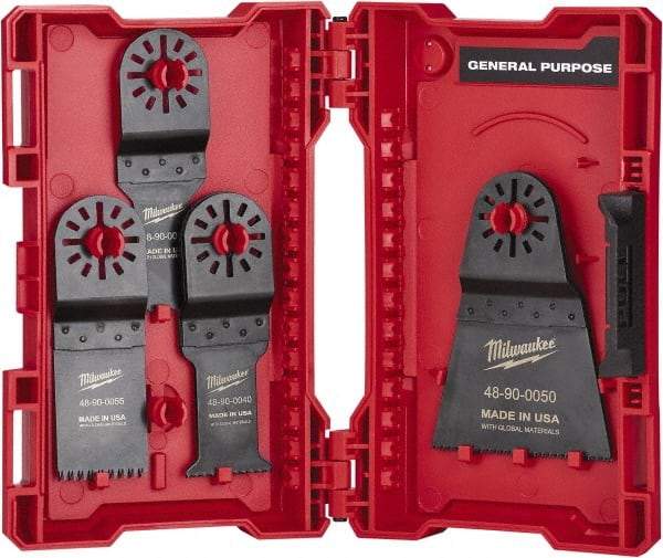 Milwaukee Tool - Rotary Blade Set - Use with Milwaukee Multi-Tool - Grade Industrial Supply