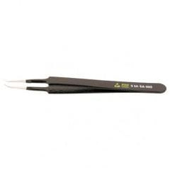 EXTRA FINE 30 DEG BENT TWEEZERS - Grade Industrial Supply