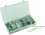 1000 Pc. Cotter Pin Assortment - 1/16" x 1" - 5/32" x 2 1/2" - Grade Industrial Supply