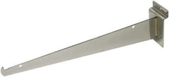 ECONOCO - Chrome Coated Shelf Bracket - 12" Long - Grade Industrial Supply