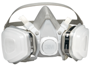 Half Facepiece Disposable Respirator Assembly; Medium 12/cs - Grade Industrial Supply