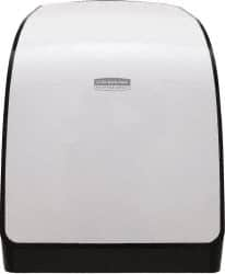 Kimberly-Clark Professional - Manual, Plastic Paper Towel Dispenser - 1 Roll with Stub 7-1/2", White - Grade Industrial Supply