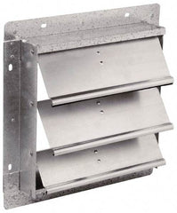 Fantech - 48 x 48" Square Motorized Dampers - 49" Rough Opening Width x 49" Rough Opening Height, For Use with 1SDE48, 1SDS48, 1MDE48, 1HDE48 - Grade Industrial Supply