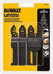 DeWALT - Oscilating Rotary Tool Accessory Kit - UNIVERSAL FITMENT, For Use on All Major Brands (no Adapter Required) - Grade Industrial Supply