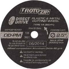 Rotozip - Rotary Cut-Off Wheel - Grade Industrial Supply